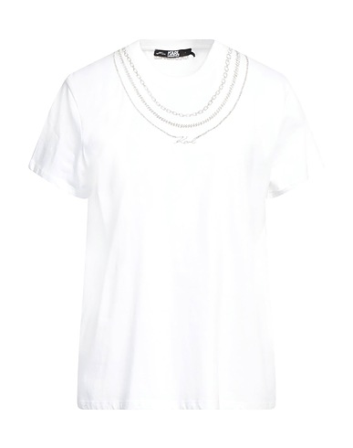 KARL LAGERFELD T-shirt White 100% Cotton