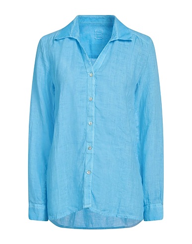 120% LINO Linen shirt Azure 100% Linen