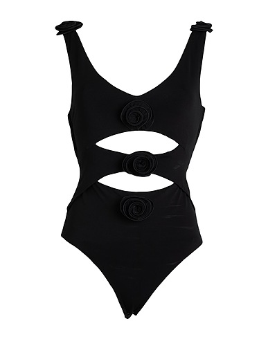 MAGDA BUTRYM TOPWEAR Black 85% Viscose, 15% Elastane