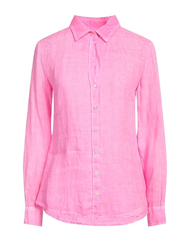 120% LINO Linen shirt Magenta 100% Linen