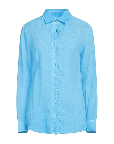 120% LINO Linen shirt Turquoise 100% Linen