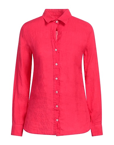 120% LINO Linen shirt Fuchsia 100% Linen