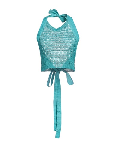 120% LINO Top Turquoise 100% Linen