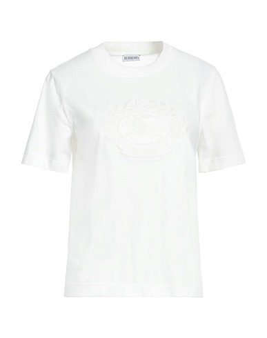 BURBERRY T-shirt White 100% Cotton, Elastane