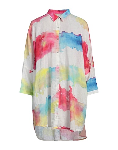 120% LINO Linen shirt Garnet 100% Linen
