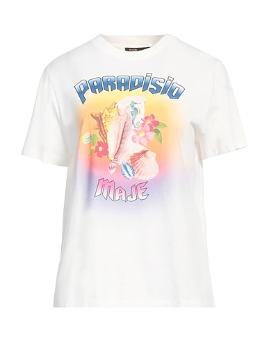 MAJE T-shirt White 100% Cotton