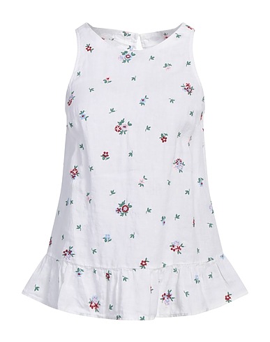 120% LINO Top White 100% Linen