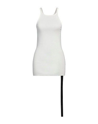 DRKSHDW by RICK OWENS Vest BIANCO 100% Cotton