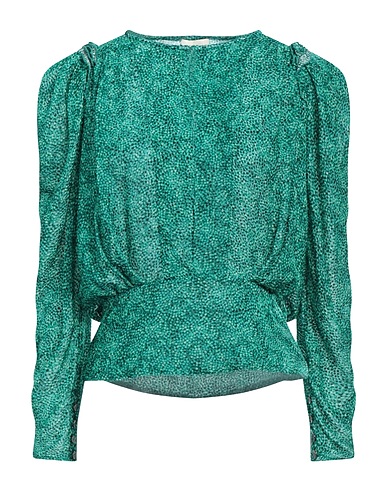 ISABEL MARANT Top Verde 78% Viscosa, 22% Seta