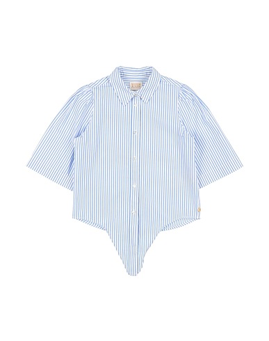 SCOTCH R'BELLE Hemden und Blusen mit Muster Himmelblau 100% Baumwolle