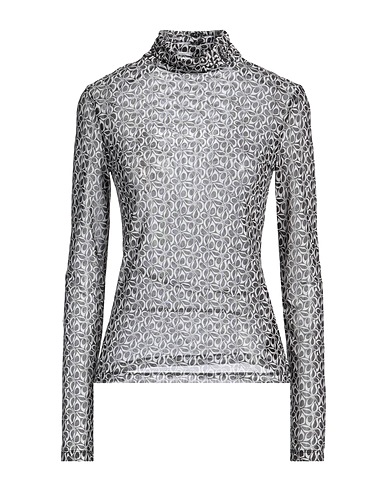 MAJE Top Black 94% Polyester, 6% Elastane