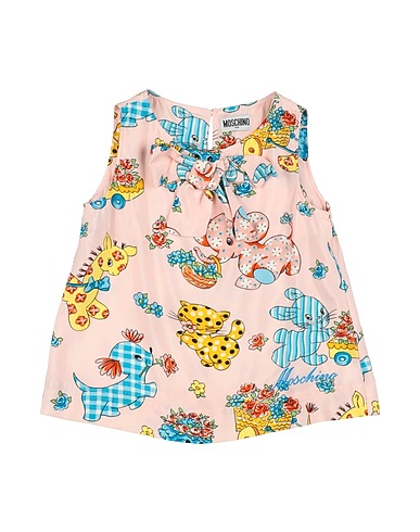 MOSCHINO KID T-shirt Light pink 100% Viscose