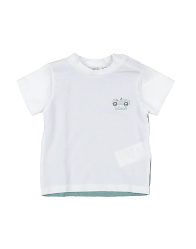LE BEBÉ T-shirt BIANCO 96% Cotton, 4% Elastane