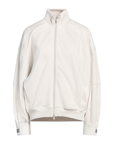 BRUNELLO CUCINELLI Sweatshirt Light grey 98% Cotton, 2% Elastane