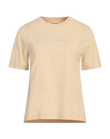 BURBERRY T-shirt Beige 100% Cotton