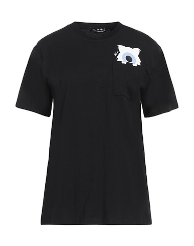 KARL LAGERFELD T-shirt X DARCEL DISAPPOINTS Black 100% Organic cotton