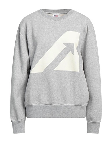 AUTRY Sweatshirt Light grey 100% Cotton
