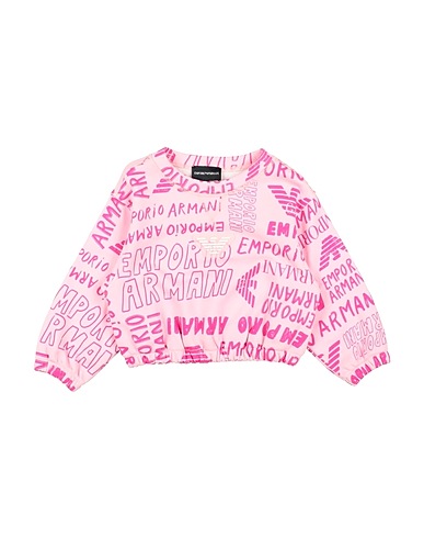 EMPORIO ARMANI Sweatshirt Pink 100% Cotton