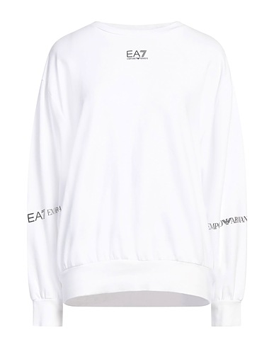 EA7 Sweatshirt White 95% Cotton, 5% Elastane