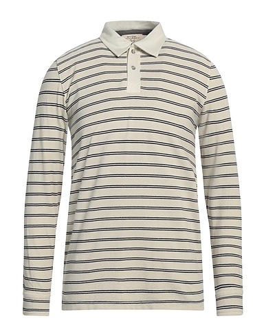 HERITAGE Polo shirt Beige 100% Cotton