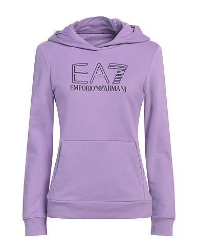EA7 Hooded track jacket  Mauve 86% Cotton, 14% Polyester, Elastane