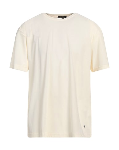 OUTFIT Basic T-shirt Ivory 73% Polyamide, 27% Elastane