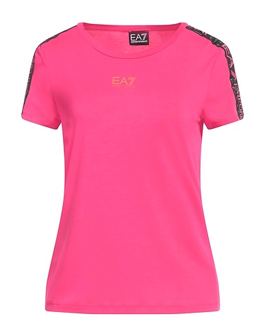 EA7 T-shirt Fucsia 62% Poliestere, 33% Viscosa, 5% Elastan
