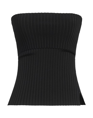 RAG & BONE Top Black 81% Viscose, 18% Nylon, 1% Elastane