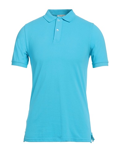 HERITAGE Poloshirt Tūrkis 100% Baumwolle