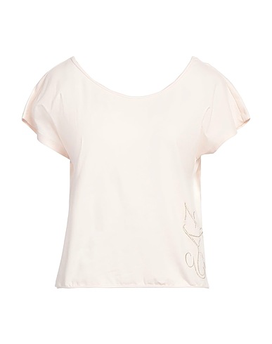 EA7 T-shirt Beige 96% Cotone, 4% Elastan