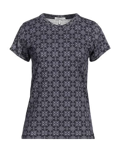 RAG & BONE T-shirt Purple 100% Pima Cotton