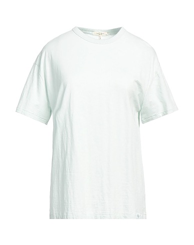 RAG & BONE Basic T-shirt Light green 100% Organic cotton