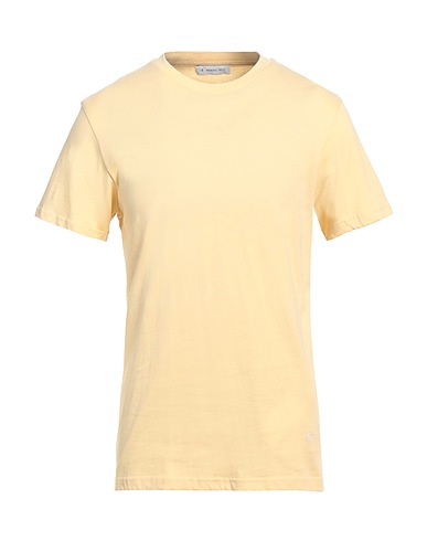 MANUEL RITZ Basic T-shirt Pastel yellow 100% Cotton
