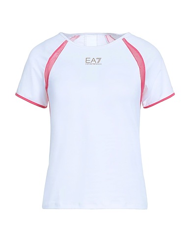 EA7 T-shirt Bianco 90% Poliammide, 10% Elastan