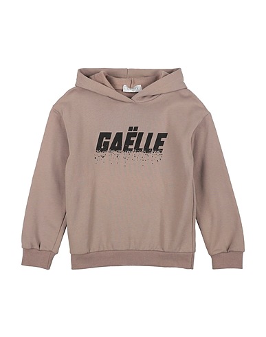 GAëLLE Paris Hooded track jacket  Taupe 100% Cotton