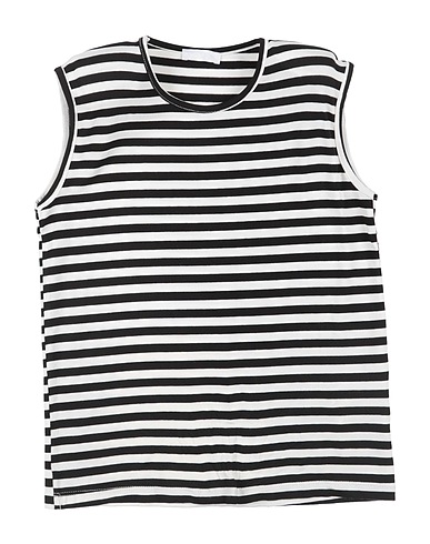 FUN & FUN T-shirt Black 95% Viscose, 5% Elastic fibres