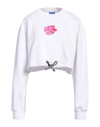 KARL LAGERFELD JEANS Sweatshirt White 90% Cotton, 10% Polyester
