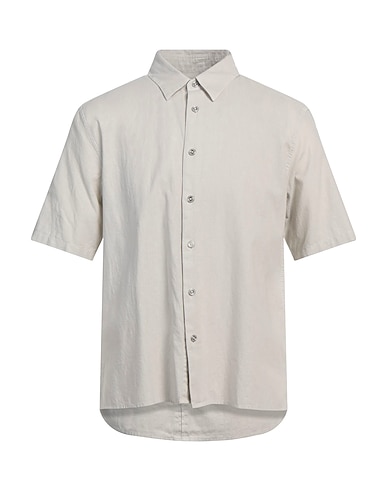 RAG & BONE Einfarbiges Hemd Hellgrau 55% Hanf, 45% Baumwolle