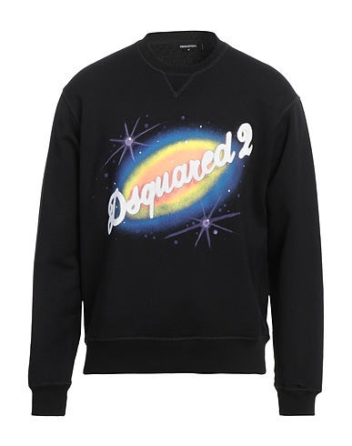 DSQUARED2 Sweatshirt Black 100% Cotton