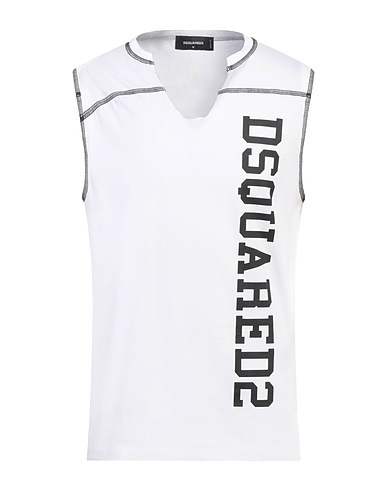 DSQUARED2 T-shirt Bianco 100% Cotone