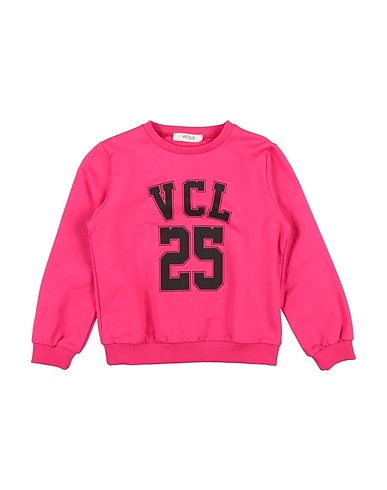 VICOLO Felpa Fucsia 95% Cotone, 5% Elastan