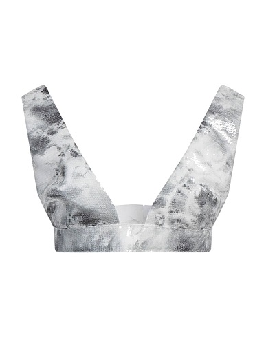 MSGM Top Grey 100% Polyester