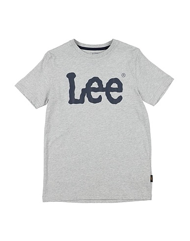 LEE T-shirt Grigio chiaro 100% Cotone