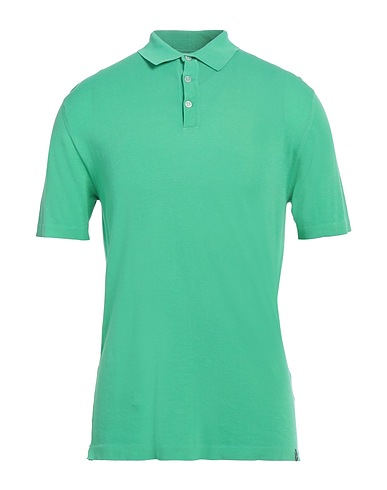 JACOB COHЁN Polo shirt Light green 100% Cotton