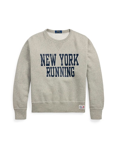 POLO RALPH LAUREN スウェット VINTAGE FIT FLEECE GRAPHIC SWEATSHIRT
 グレー コットン 84% / ポリエステル 16%