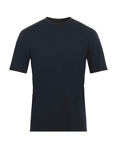 RAG & BONE Basic T-shirt Midnight blue 75% Bamboo, 25% Polyester