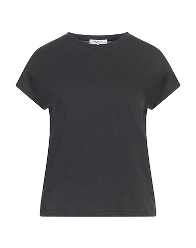 RAG & BONE Basic T-Shirt Black 100% Pima Cotton