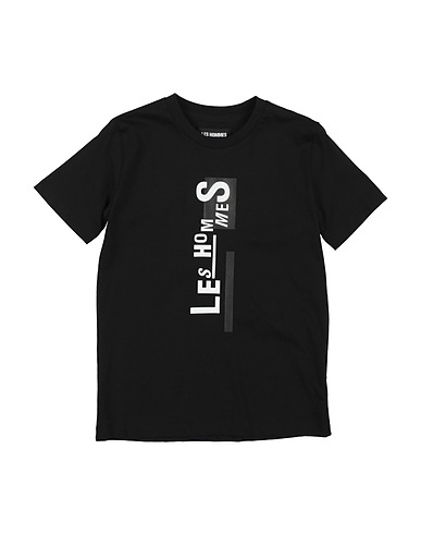 LES HOMMES T-shirt Nero 100% Cotone