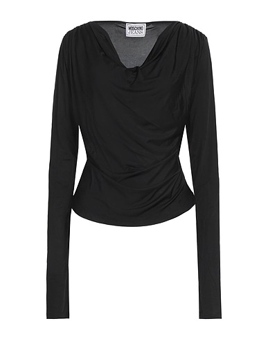 MOSCHINO JEANS Top Black 100% Viscose