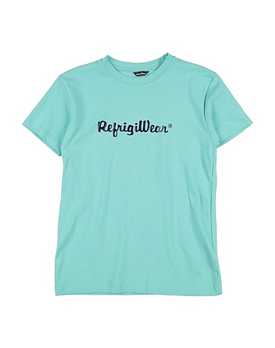 REFRIGIWEAR T-shirt Turchese 90% Cotone, 10% Elastan